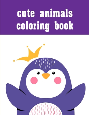 cute animals coloring book: coloring pages, Christmas Book for kids and children