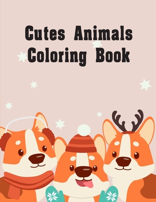 Cutes Animals Coloring Book: Funny Christmas Book for special occasion age 2-5
