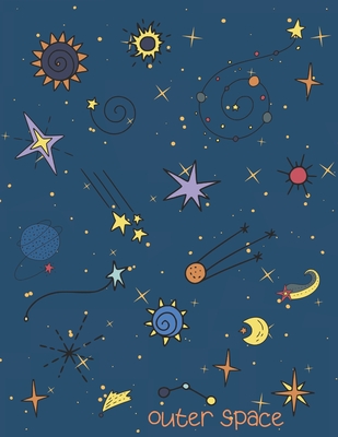Outer space: Cornell notes notebook 8.5 x 11, 120 pages, a great method to organize your notes, thoughts and lectures, a perfect gift for students.