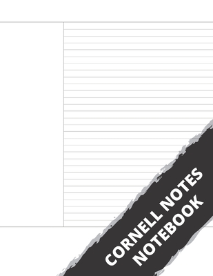 Cornell notes notebook: Cornell notes pad 8.5 x 11, 120 pages, a great method to organize your notes, thoughts and lectures, a perfect gift for students.