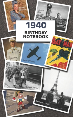 1940 Birthday Notebook: a great alternative to a card