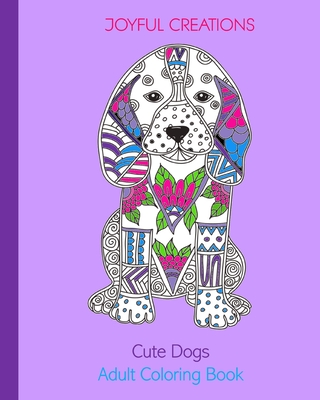 Cute Dogs: Adult Coloring Book (US Edition)