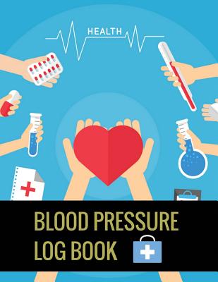 Blood Pressure Log Book: Medical Red Heart Design Blood Pressure Log Book with Blood Pressure Chart for Daily Personal Record and your health Monitor Tracking Numbers of Blood Pressure: size 8.5x11 Inches Extra Large Made In USA