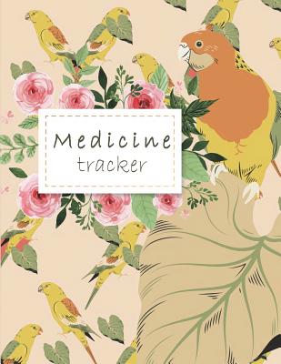 Medicine tracker: Daily Medicine Reminder Tracking, Healthcare, Health Medicine Reminder Log, Treatment History 120 Pages Large Print 8.5 x 11