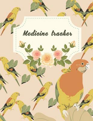 Medicine tracker: Daily Medicine Reminder Tracking, Healthcare, Health Medicine Reminder Log, Treatment History 120 Pages Large Print 8.5 x 11