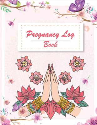 Pregnancy Log Book: Pink Color Design, Diary Keepsake And Memories Scrapbook, Pregnancy Memory Book With Monthly To Do Notes 120 pages 8.5 x 11