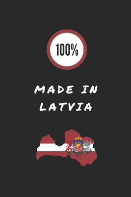 100% Made in Latvia: Customised Notebook for Patriotic Latvians