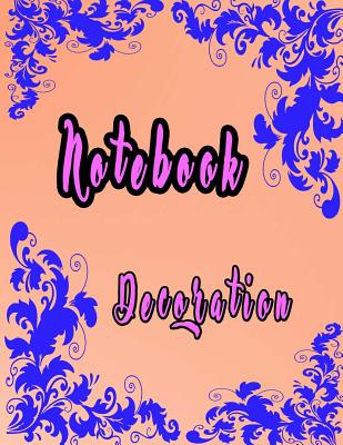 Notebook Decoration: Floral design elements