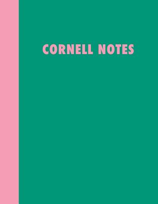 Cornell Notes: Cute 8 1/2 X 11 Notebook with 120 Pages of Cornell Method Note-Taking Paper for Students