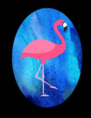 Cornell Notes Notebook: Pink Flamingo/Black Large 8.5x11 140 Page Cornell Note Taking System for Students College-Ruled Softbound Glossy Cover