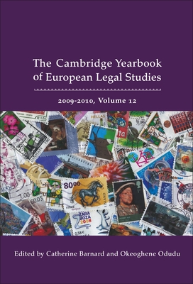 Cambridge Yearbook of European Legal Studies, Vol 12, 2009-2010