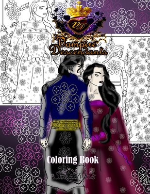 Vampire descendants Coloring Book