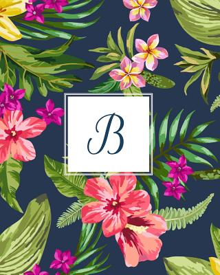 B: Tropical Floral, 150 Pages, 8 x 10