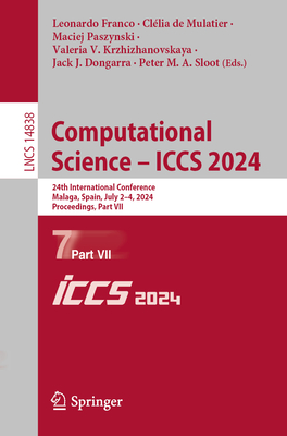 Computational Science - Iccs 2024: 24th International Conference, Malaga, Spain, July 2-4, 2024, Proceedings, Part VII