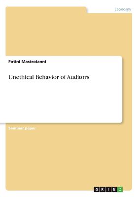 Unethical Behavior of Auditors