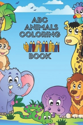 ABC Animals coloring book: wild animals