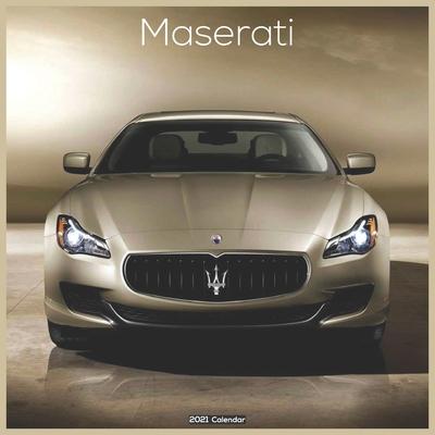 Maserati 2021 Calendar: Official Luxury Cars Wall Calendar 2021