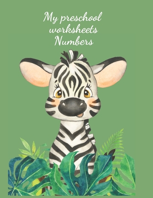 My preschool worksheets Numbers: Volume 2-Stunning educational workbook contains; number practice, skip counting, matching worksheets with cut and paste the numbers in the right box.