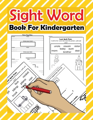 Sight Word Book For Kindergarten: learn to read a magical sight words activity workbook - Kindergarten Workbook, 1st Grade Workbook and 2nd Grade Workbook