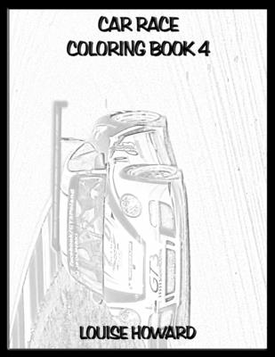 Car Race Coloring book 4