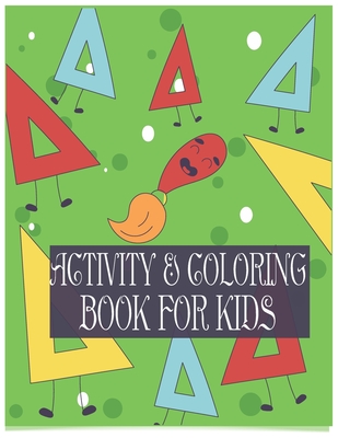 Activity & Coloring Book for Kids: Trucks, Planes and Cars Coloring Book Cars coloring book for kids & toddlers - activity books for preschooler.