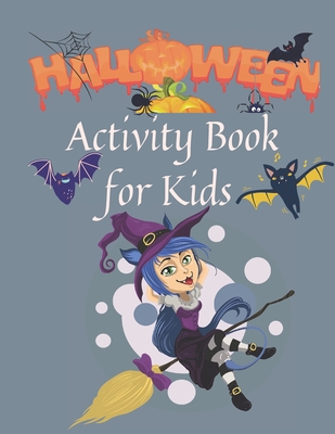 Halloween Activity Book for Kids: Over 70 Activity & Coloring Pages & Mazes & Sudokus - Age 6 -12