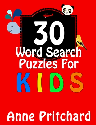 30 Word Search Puzzles for Kids