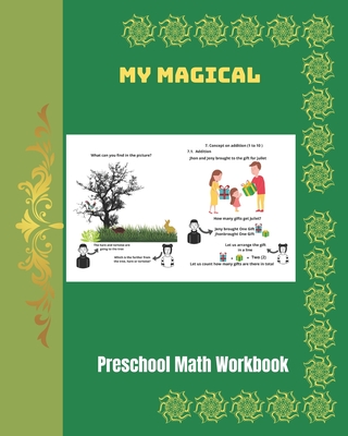 My Magical Preschool Math Workbook: Cute and inspiring themes and characters preschool math workbook