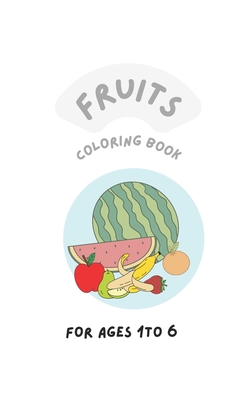 Fruits: Coloring book